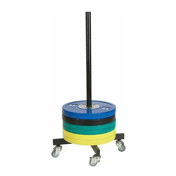 Morgan Bumper Plate Stacker With Wheels