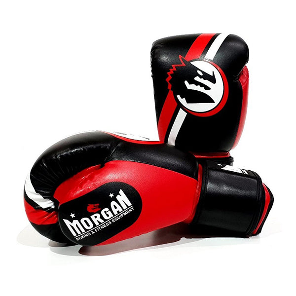 Morgan V2 Classic Boxing Gloves Red Black