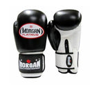 Morgan V2 Platinum Leather Sparring Gloves Black