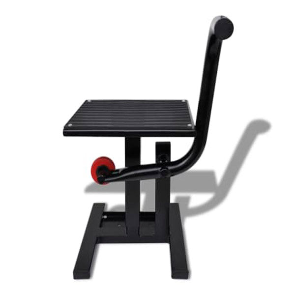 Professional Motorbike Lift Stand Black