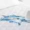 Fully Fitted Waterproof Bamboo Fibre Mattress Protector In Double Size