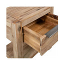 Nightstand With Drawer 40X30X48 Cm Solid Acacia Wood