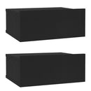 Floating Nightstands 2 Pcs 40X30X15 Cm Chipboard