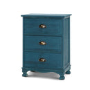 Bedside Tables Drawers Side Table Cabinet Vintage Storage Nightstand