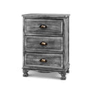 Bedside Tables Drawers Side Table Cabinet Vintage Storage Nightstand