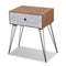 Nightstands With Drawer 2 Pcs Brown
