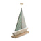 Sail Boat Ornament Mango Wood And Iron 385X80X565Mm