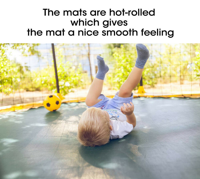 10 FT Kids Trampoline Pad Replacement Mat Reinforced Outdoor Round Spring Cover