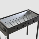 Foldable Bbq Charcoal Grill Portable Outdoor Camping Barbecue Picnic Hibachi