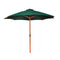 Parasol Green 258 Cm