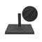 Parasol Base Resin Square Black 12 Kg