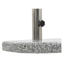 Parasol Base Granite 10 Kg Curved Grey