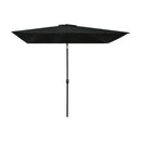 Outdoor Parasol 300X200 Cm Metal Pole