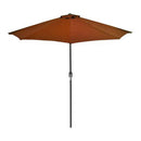 Balcony Parasol With Aluminium Pole 270X135X245 Cm Half