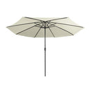 Outdoor Parasol With Metal Pole 400 Cm