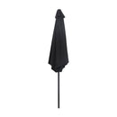 Outdoor Parasol 300X200 Cm Metal Pole