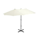 Outdoor Parasol With Aluminium Pole 460X270 Cm