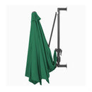 Wall Mounted Parasol With Metal Pole 300 Cm