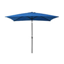 Outdoor Parasol 300X200 Cm Metal Pole