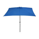Outdoor Parasol 300X200 Cm Metal Pole