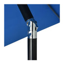Outdoor Parasol 300X200 Cm Metal Pole