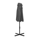 Outdoor Parasol With Aluminium Pole 460X270 Cm