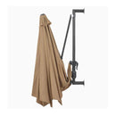 Wall Mounted Parasol With Metal Pole 300 Cm
