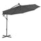 Cantilever Umbrella With Led Lights And Steel Pole 300 Cm