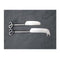 2 Piece Stainless Steel Pate And Cheese Knife Set Silver