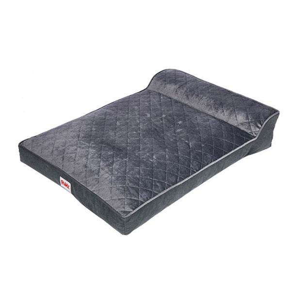 Pet Bed Orthopedic Large Soft Cushion Memory Foam Mattress Grey