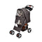 4 Wheels Pet Stroller Pushchair Travel Walk Carrier Pram