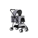 Pet Stroller Dog Cat Travel Carrier Pram Foldable Pushchair Large
