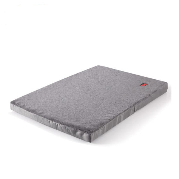 Pet Bed Foldable Cushion Pad Pads Soft Plush Black Medium