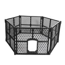 Pet Playpen Foldable Portable Dog Plastic Garden Outdoor 6 Panels