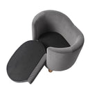 Luxury Elevated Sofa Anti Slip Raised Dog Cat Beds Couch Grey