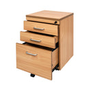 Moving Pedestal Beech 465Mm W X 447Mm D X 690Mm H