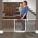 Baby Kids Pet Safety Security Gate Stair Barrier Doors Extension Panels 45Cm Wh