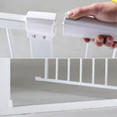 Baby Kids Pet Safety Security Gate Stair Barrier Doors Extension Panels 45Cm Wh