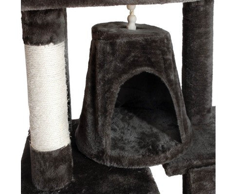 Cat Tree 193Cm Trees Scratching Post Tower Condo House Furniture Wood