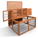 100Cm Tall Wooden Pet Coop