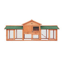Rabbit Hutch Large Metal Run Wooden Cage Chicken Coop Guinea Pig