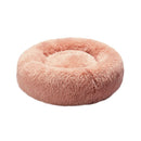 Pet Bed Donut Nest Calming Kennel Pink 70X20 Cm