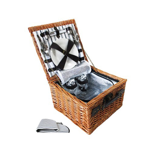Outdoor Deluxe 2 Person Picnic Basket