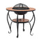 Mosaic Fire Pit Table 68 Cm Ceramic