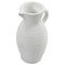 Large White Pitcher Vase Terracotta 21X21X42Cm