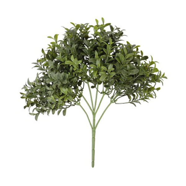 Dense Artificial Buxus Foliage 30 Cm Uv Resistant