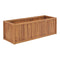 Garden Planter Solid Teak Wood