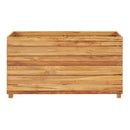 Planter Recycled Teak And Steel