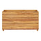Planter Recycled Teak And Steel