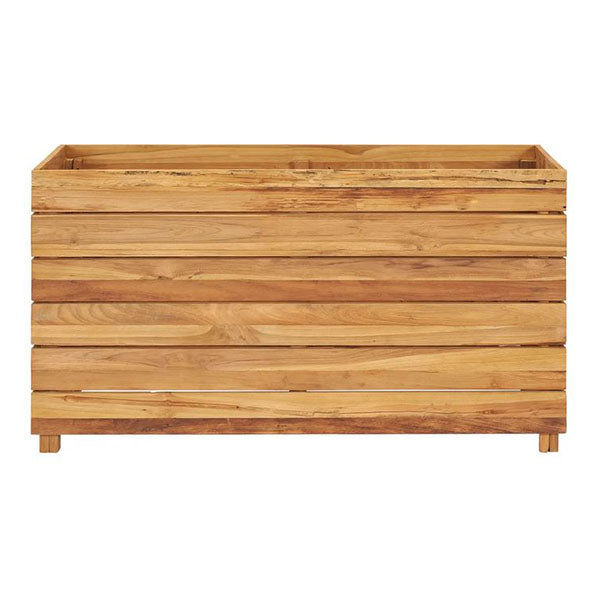 Planter Recycled Teak And Steel